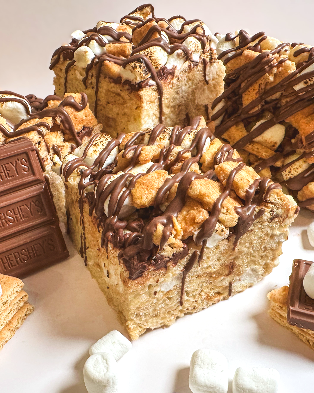 Gourmet Chocolate Cocoa Pebble Rice Crispy Treat