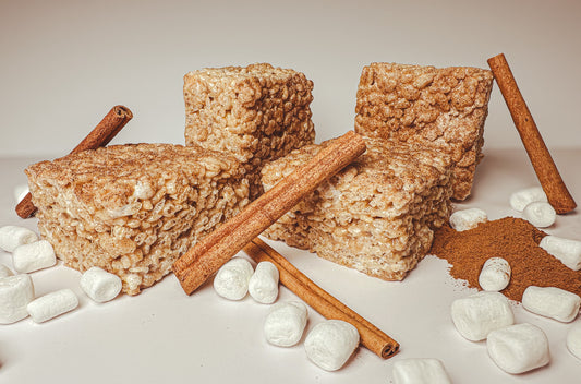 Cinnamon sugar gourmet rice crispy treat 6-pack