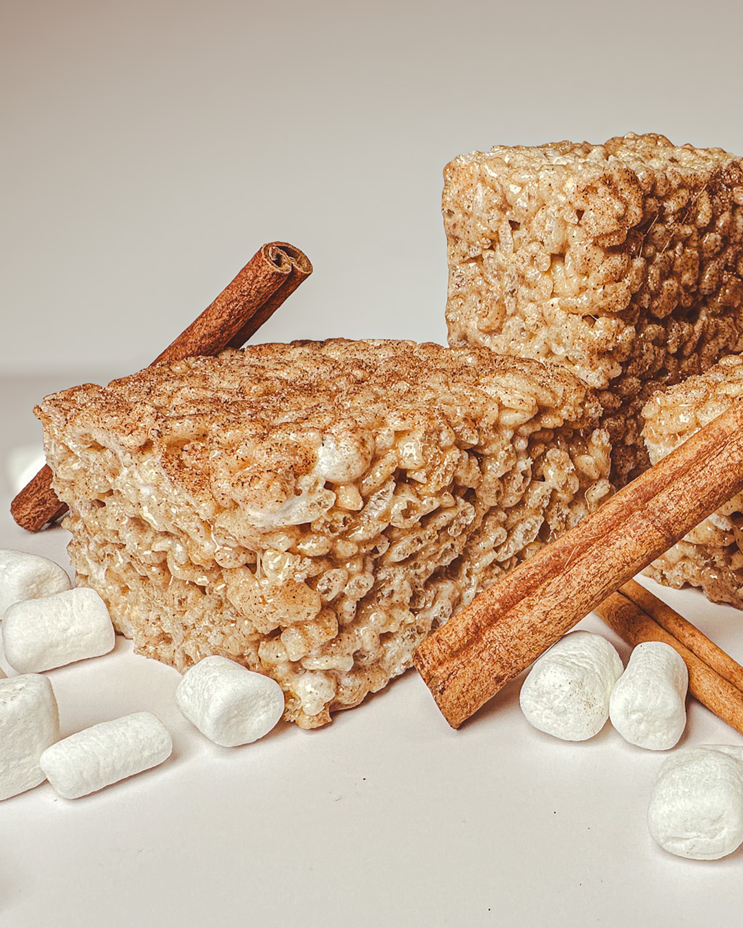 Gourmet Cinnamon Sugar Rice Crispy Treat